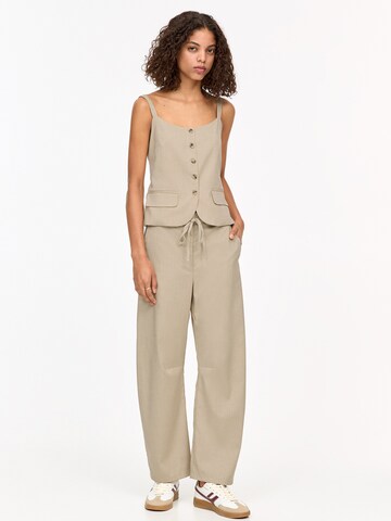 Gilet da completo di Pull&Bear in beige