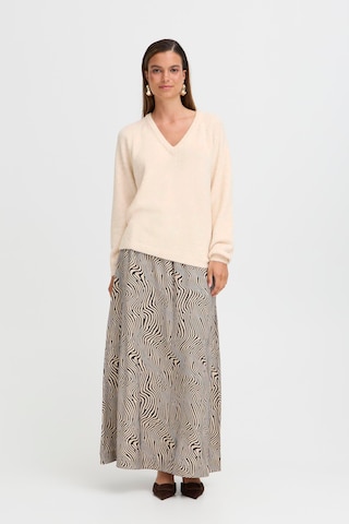 Pull-over 'BYOMEA' b.young en beige