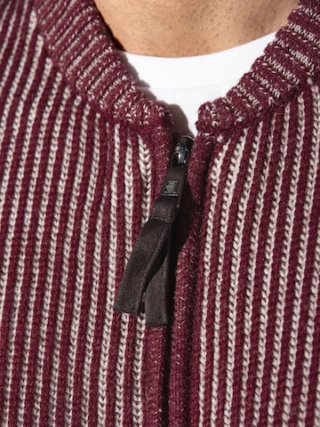 BABISTA Gebreid vest 'Alvian' in Rood