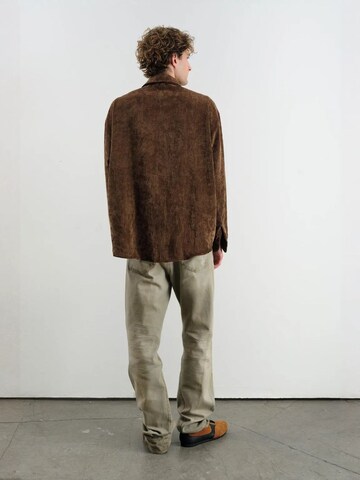 Comfort fit Camicia di Giesto in marrone