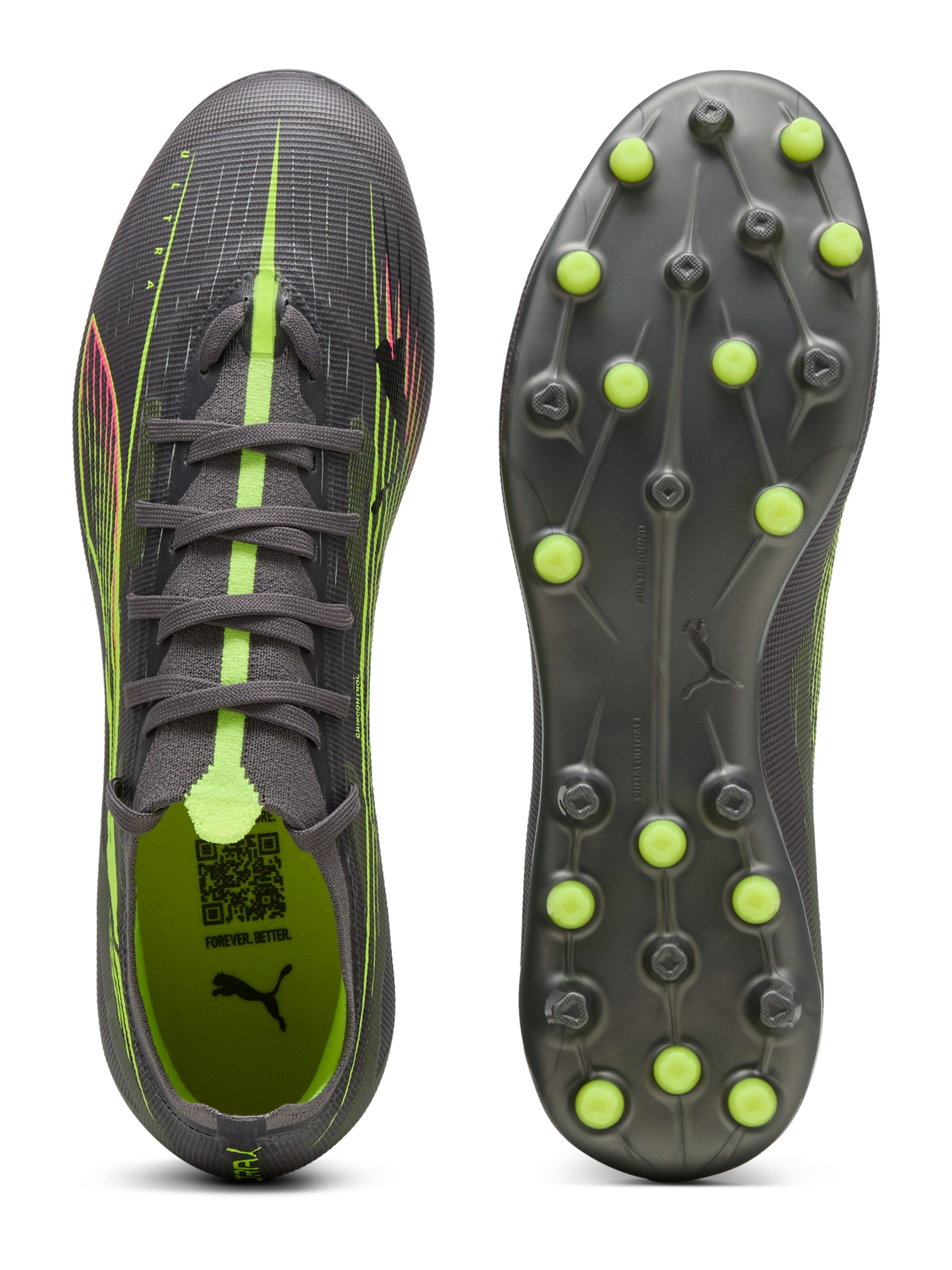 PUMA Kopačky 'Ultra 5 Match' – šedá