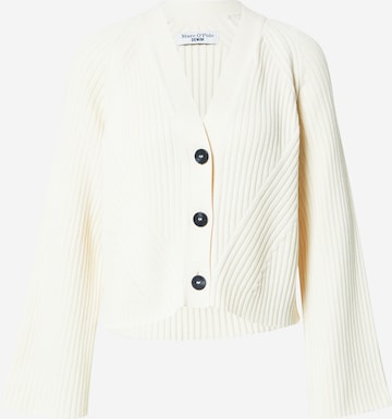 Marc O'Polo DENIM Knit Cardigan in Beige: front