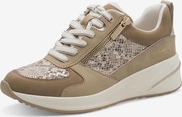 Tamaris Sneaker in Beige: Vorderseite