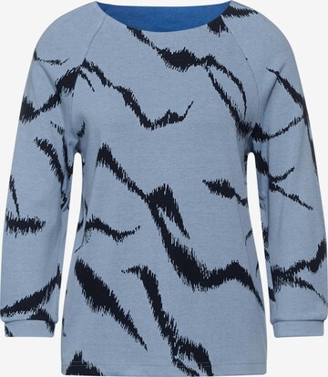 STREET ONE Shirt in Blauw: voorkant