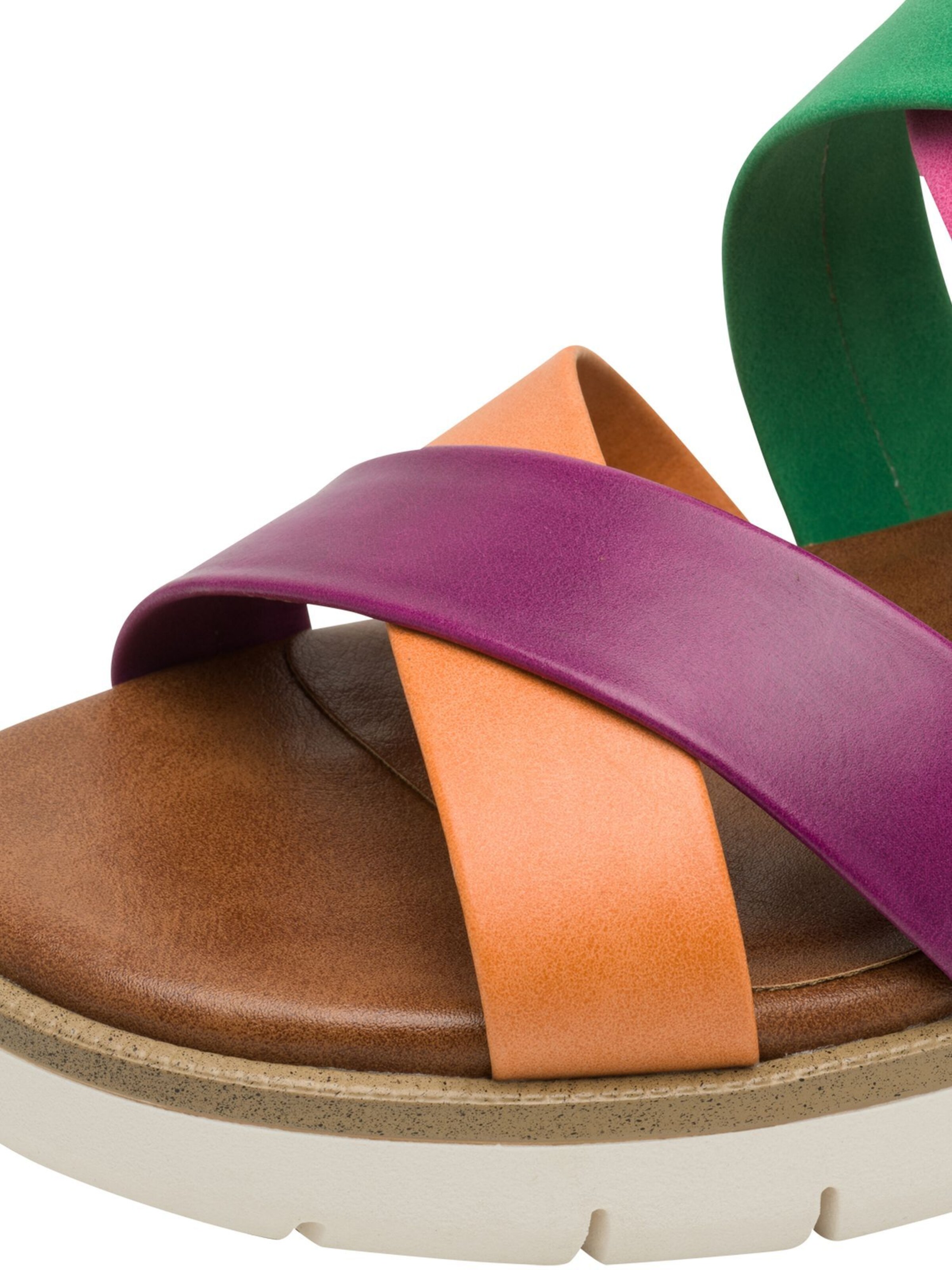 Sandales MARCO TOZZI en mélange de couleurs