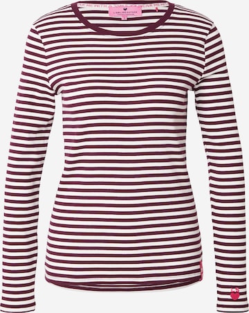 T-shirt 'Nashi' LIEBLINGSSTÜCK en violet : devant