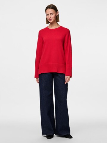PIECES Trui 'PCAva' in Rood