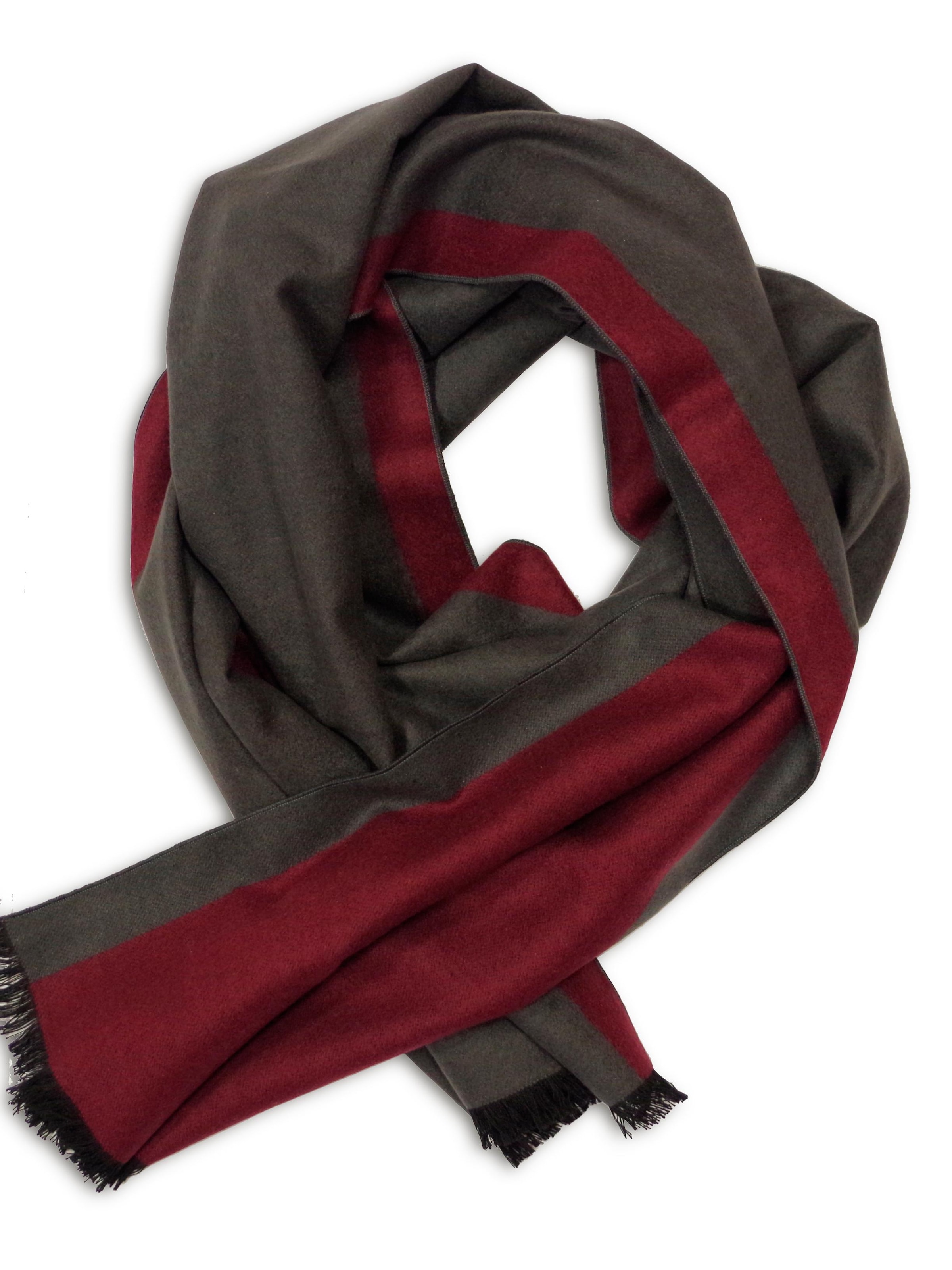 Posh Gear Scarf 'Bicolor' in Red