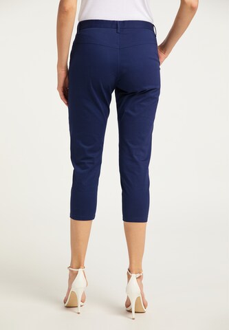 DreiMaster Maritim Slimfit Broek in Blauw