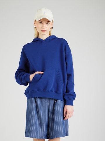 Gina Tricot Sweatshirt in Blauw: voorkant