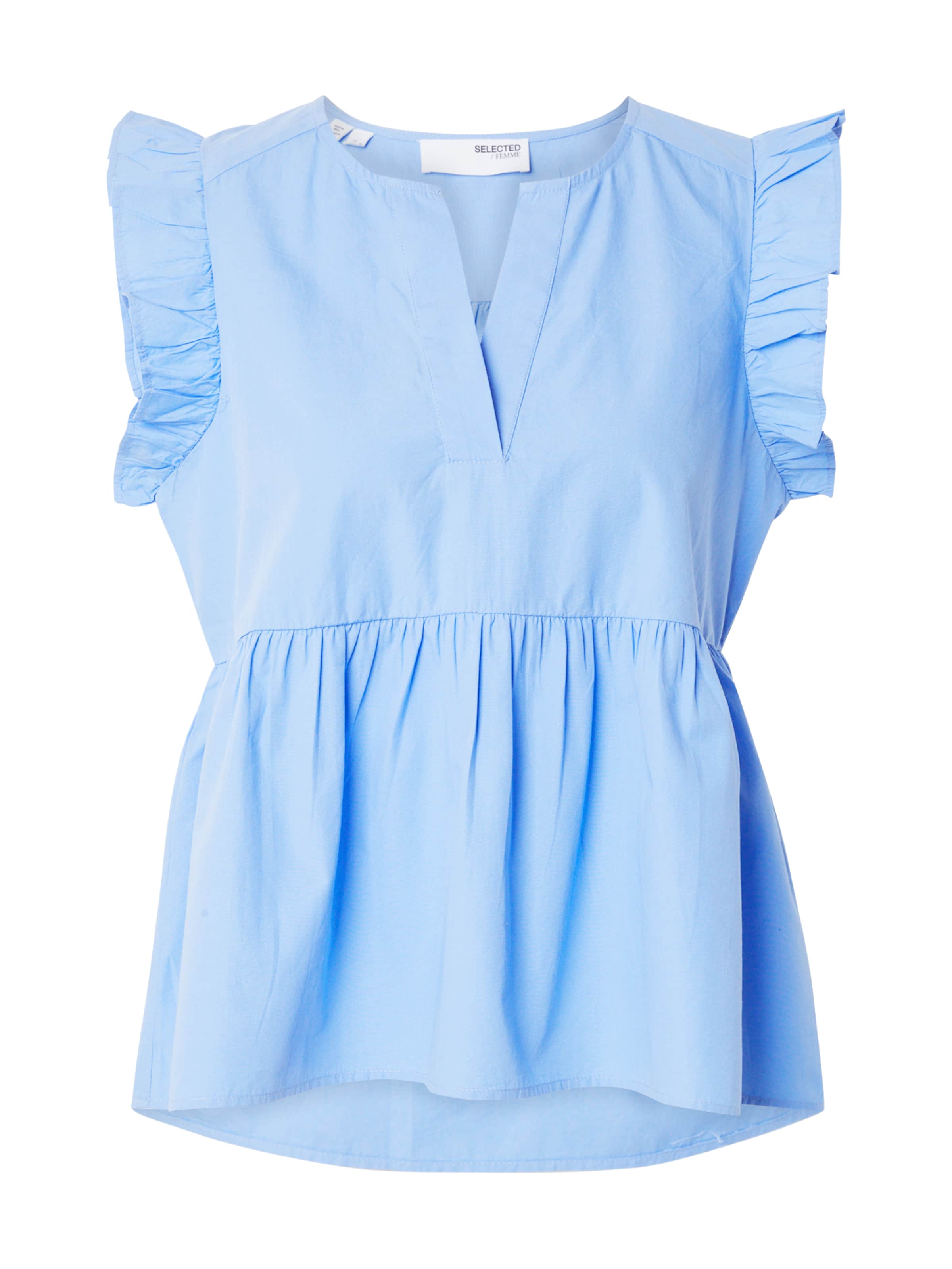 SELECTED Blouse 'SLFBLAIR-IDA' in Blue: front