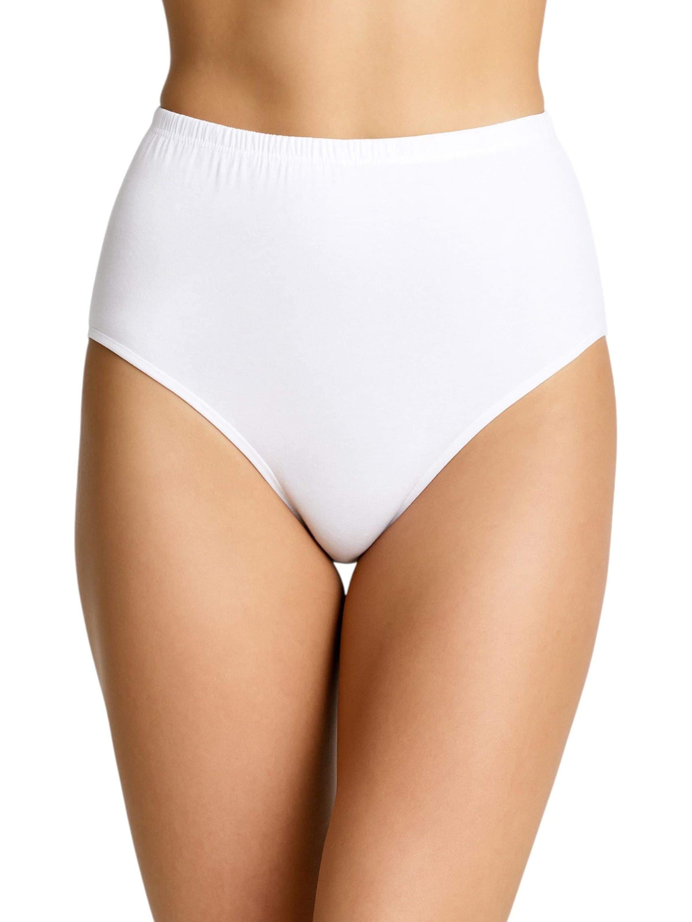 Slip 'COTTONBASICS' fashionshowcase en blanc