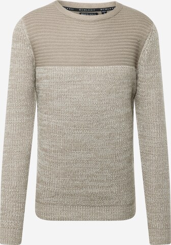 BRAVE SOUL Pullover in Beige: predná strana