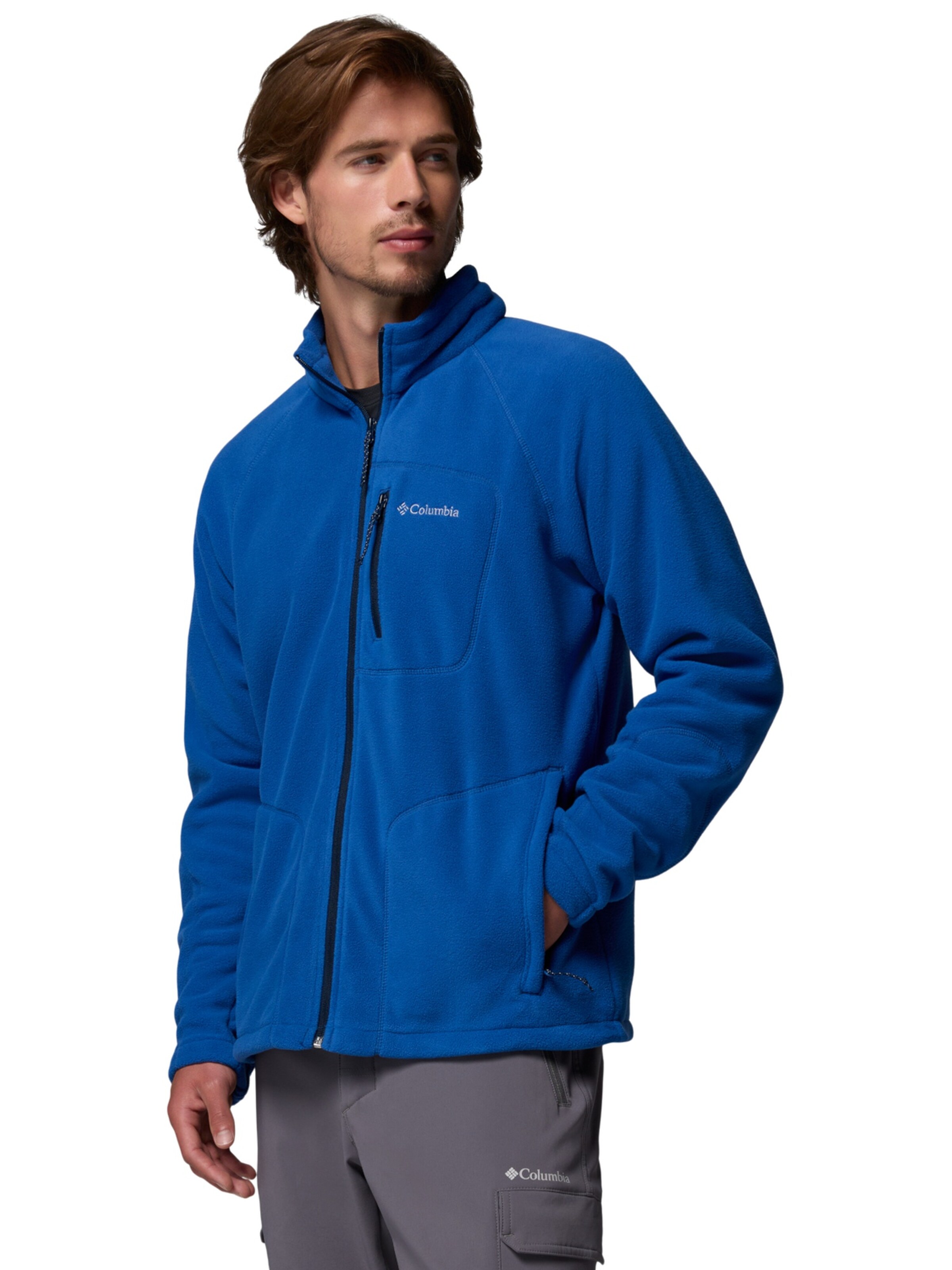 COLUMBIA Fleece jas 'Columbia Fast Trek II Full Zip Fleece' in Blauw