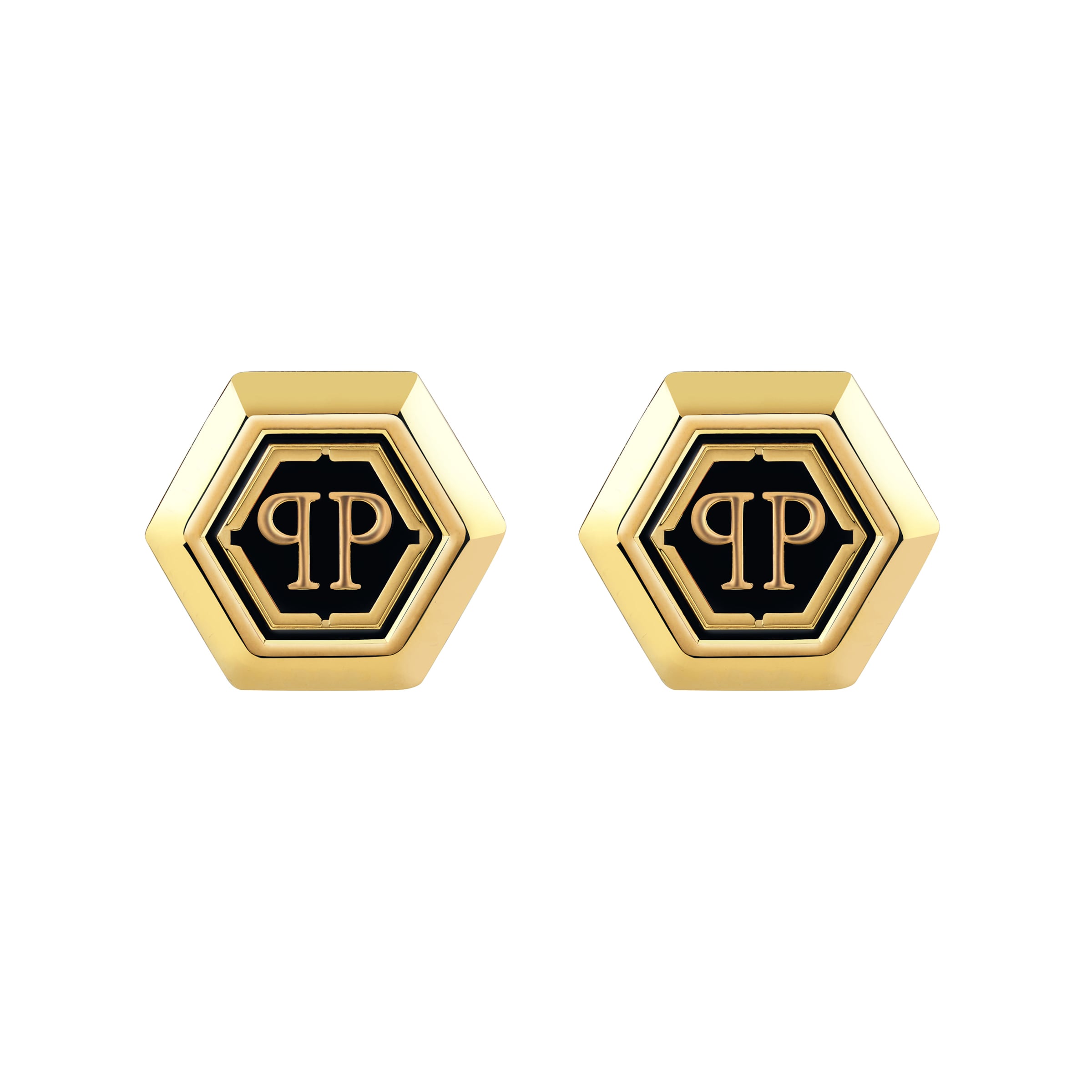 Philipp Plein Jewellery Cufflinks in Gold, Item view