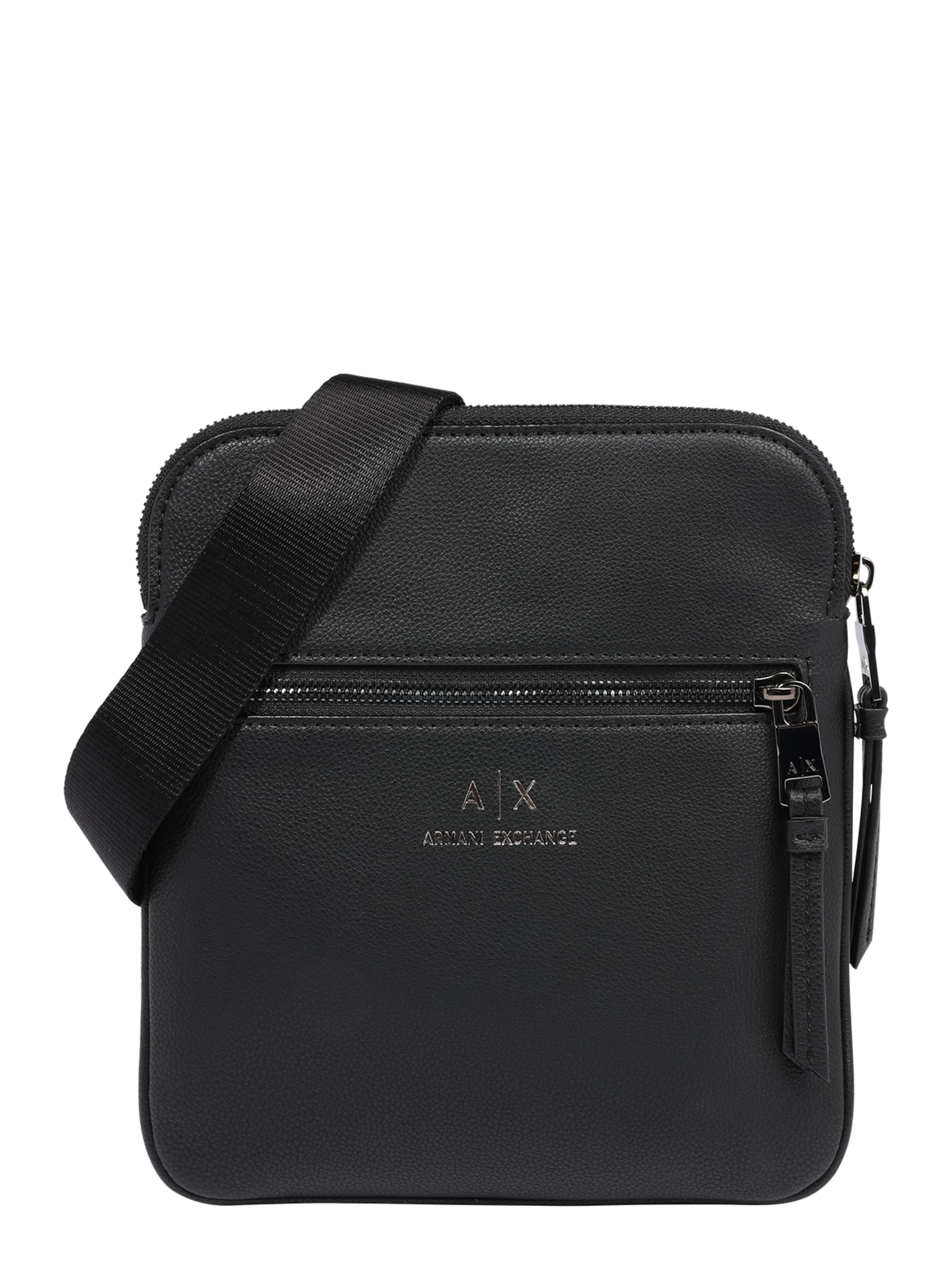 ARMANI EXCHANGE Taška cez rameno - Čierna: predná strana