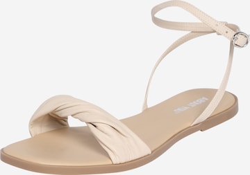 ABOUT YOU Strap Sandals 'Alicia' in White: front