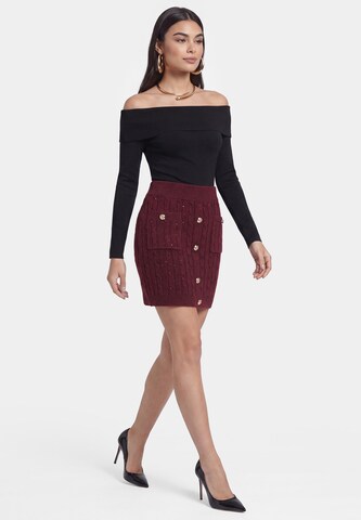 faina Skirt in Red