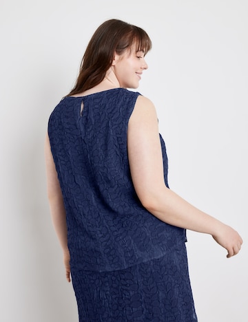 SAMOON Bluse in Blau