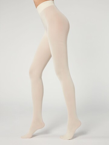 CALZEDONIA Feinstrumpfhose in Weiß: Vorderseite