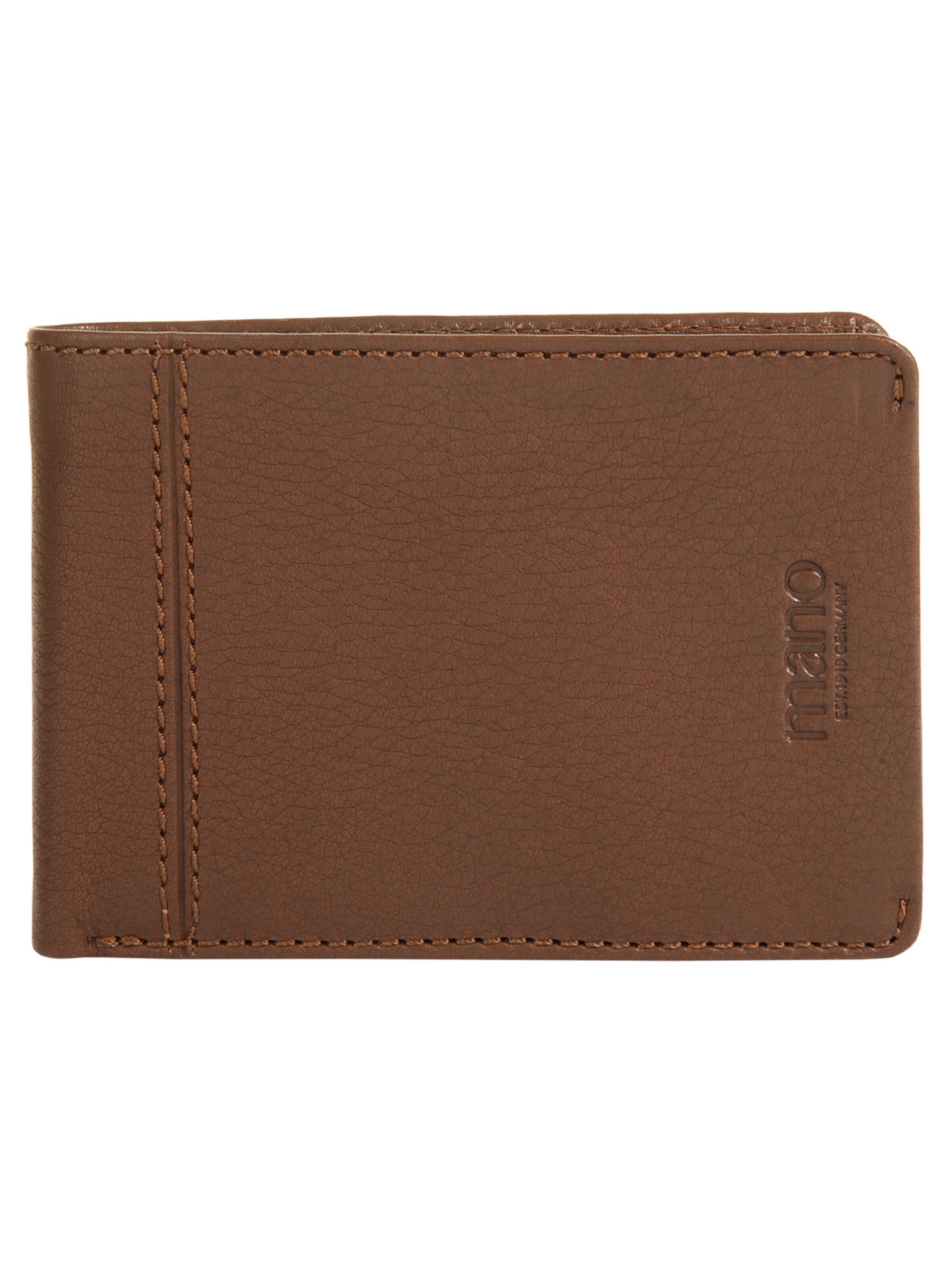 mano Wallet 'DON MONTEZ' in Brown: front