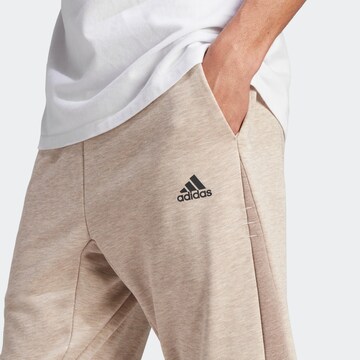 ADIDAS SPORTSWEAR Slimfit Sporthose in Beige