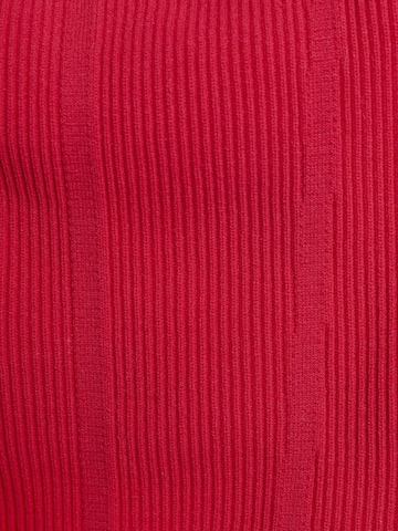 Tops en tricot Bershka en rouge