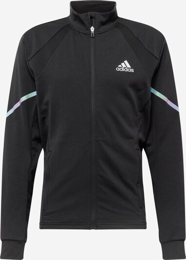 ADIDAS PERFORMANCE Athletic Jacket in Pastel blue / Pastel red / Black / White, Item view