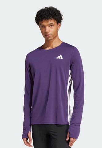 ADIDAS PERFORMANCE Functioneel shirt 'Adizero' in Lila: voorkant