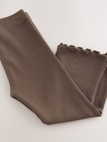 Next Flared Leggings in Braun