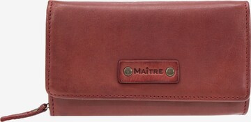 Maître Wallet in Red: front