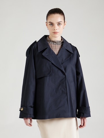 Manteau mi-saison 'Clara' modström en bleu : devant