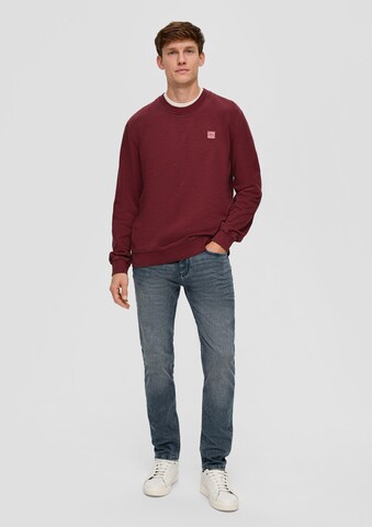 s.Oliver Sweatshirt in Rot