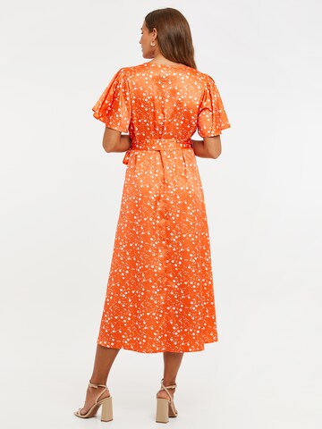 Threadbare Blusekjole 'Fruit' i orange