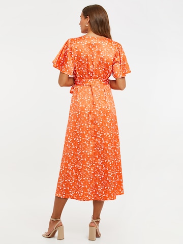 Rochie tip bluză 'Fruit' de la Threadbare pe portocaliu