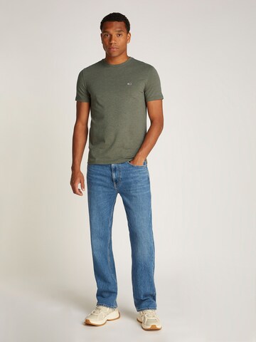 Tricou 'Jaspe' de la Tommy Jeans pe verde