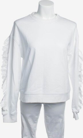 Alexander McQueen Sweatshirt & Zip-Up Hoodie in S in White: front