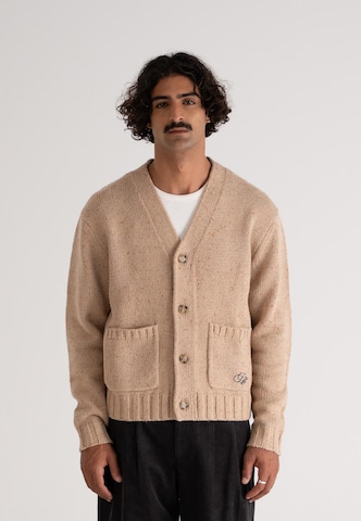 Giacchetta 'Scout' di Prohibited in beige: frontale