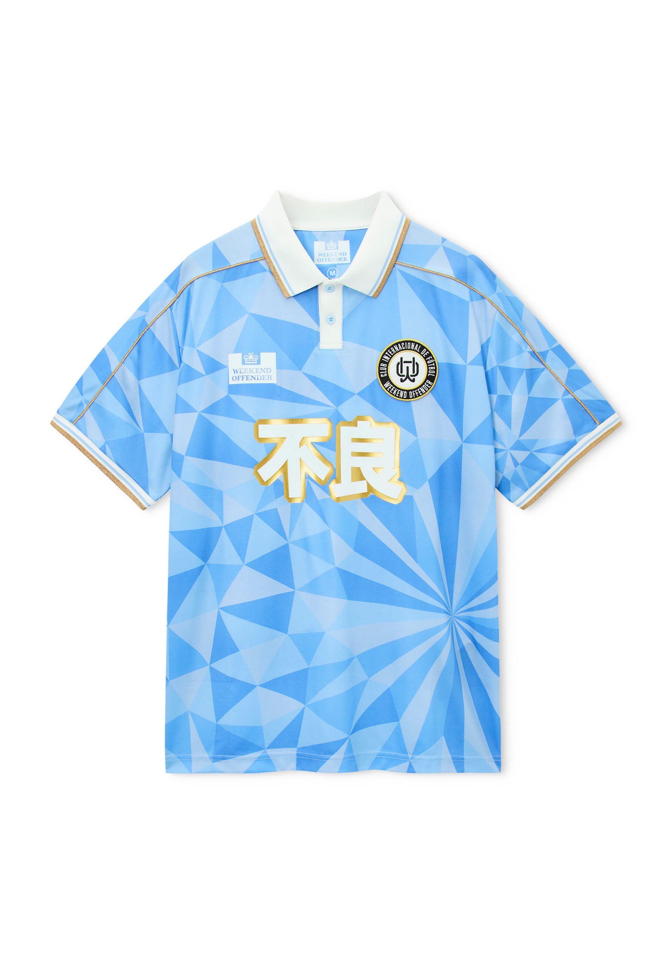 Weekend Offender Shirt in Blauw: voorkant