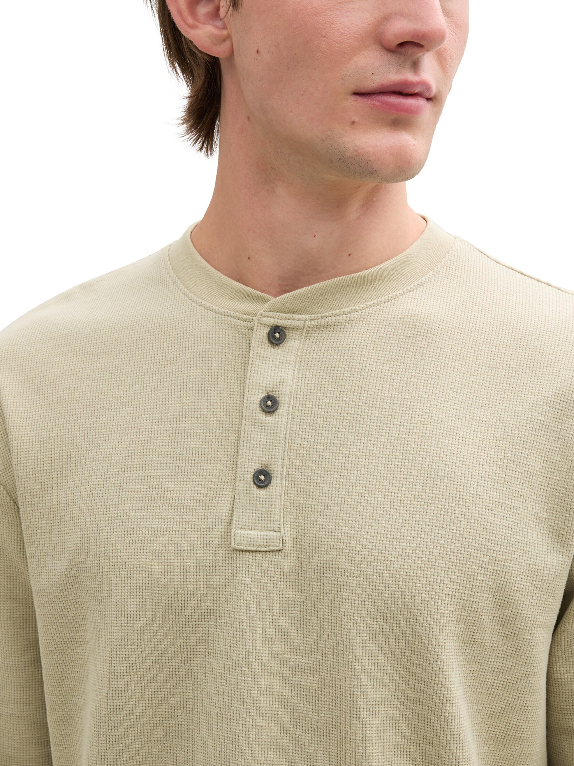 TOM TAILOR DENIM Tričko - Béžová