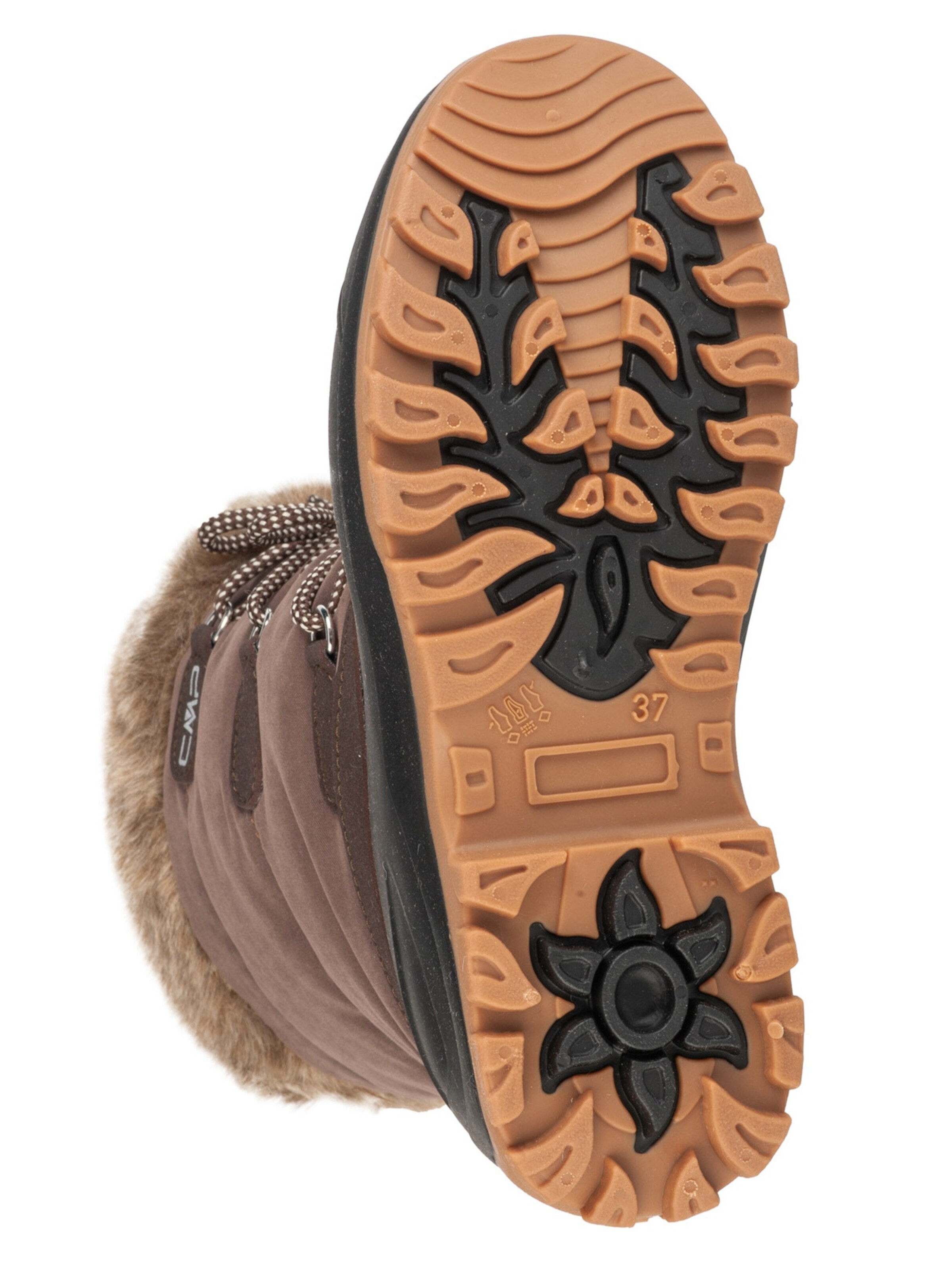 CMP Lace-Up Boots 'CMP Nietos Low' in Brown