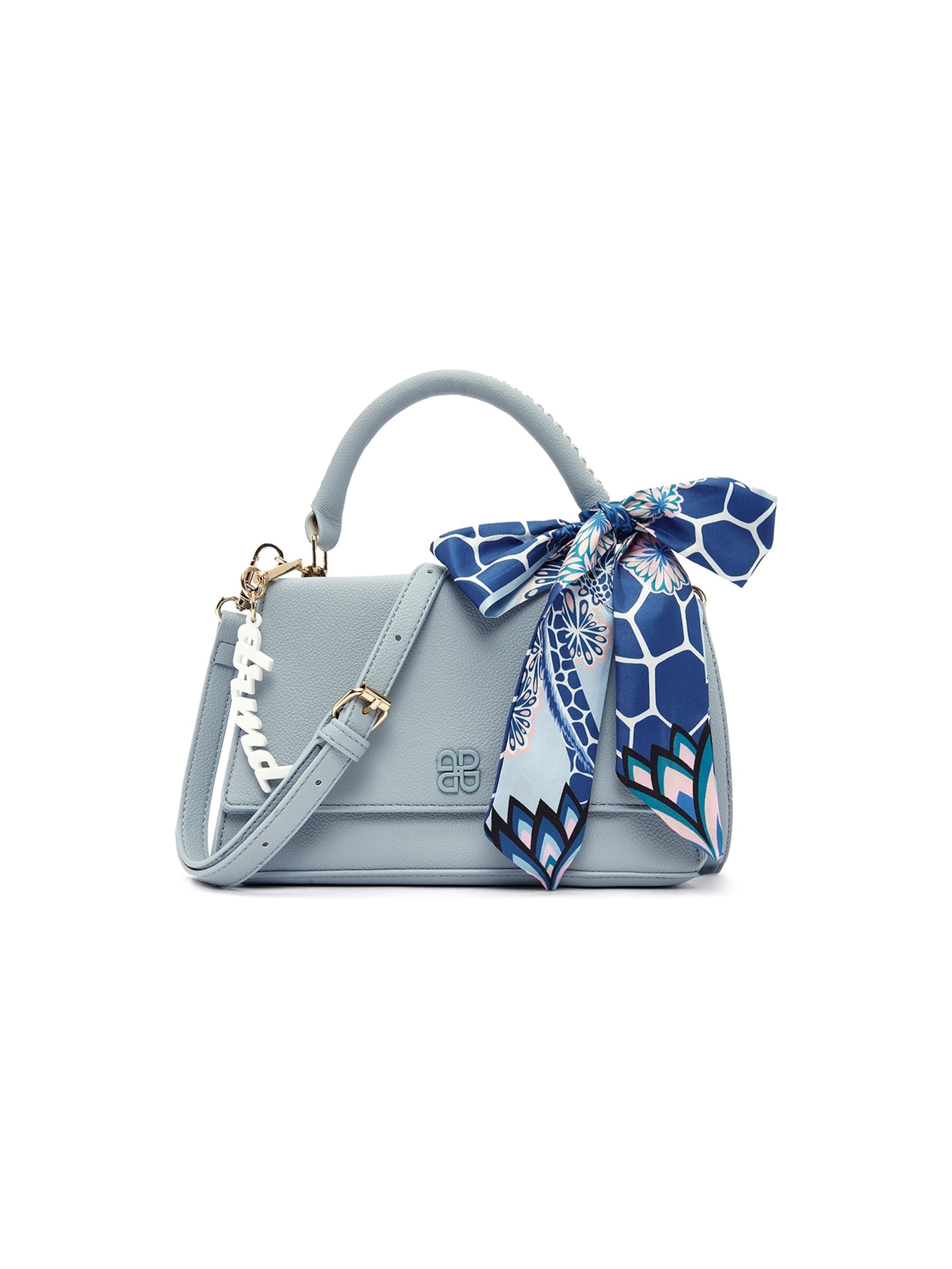 Derimod Handbag in Blau: Vorderseite