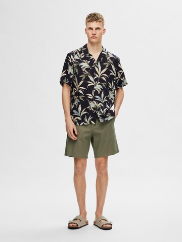 SELECTED HOMME - Ajuste regular Camisa 'SLHNOA' en azul