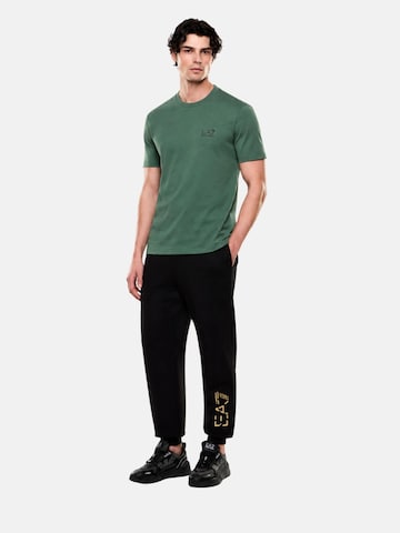 EA7 Emporio Armani T-shirt 'JERSEY T-SHIRT' i grön
