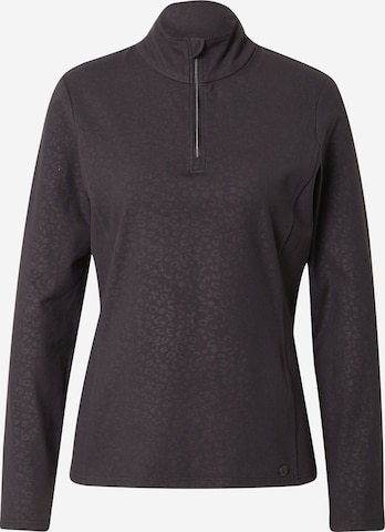 KILLTEC Athletic Sweatshirt in Black: front