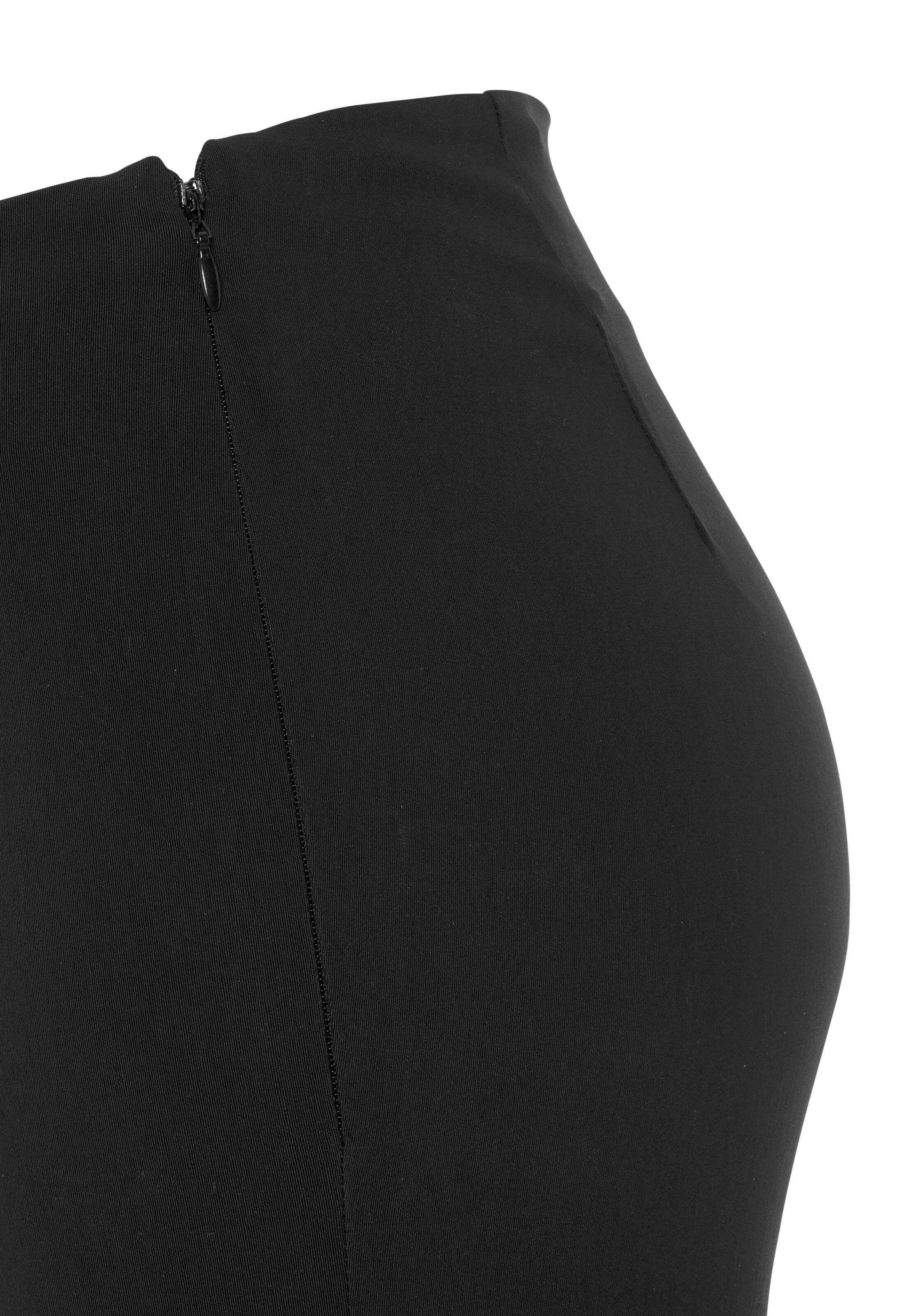 LASCANA Kitsas Püksid, värv must