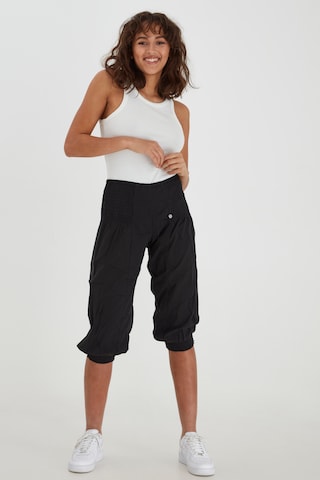 PULZ Jeans Tapered Harem Pants 'JILL' in Black