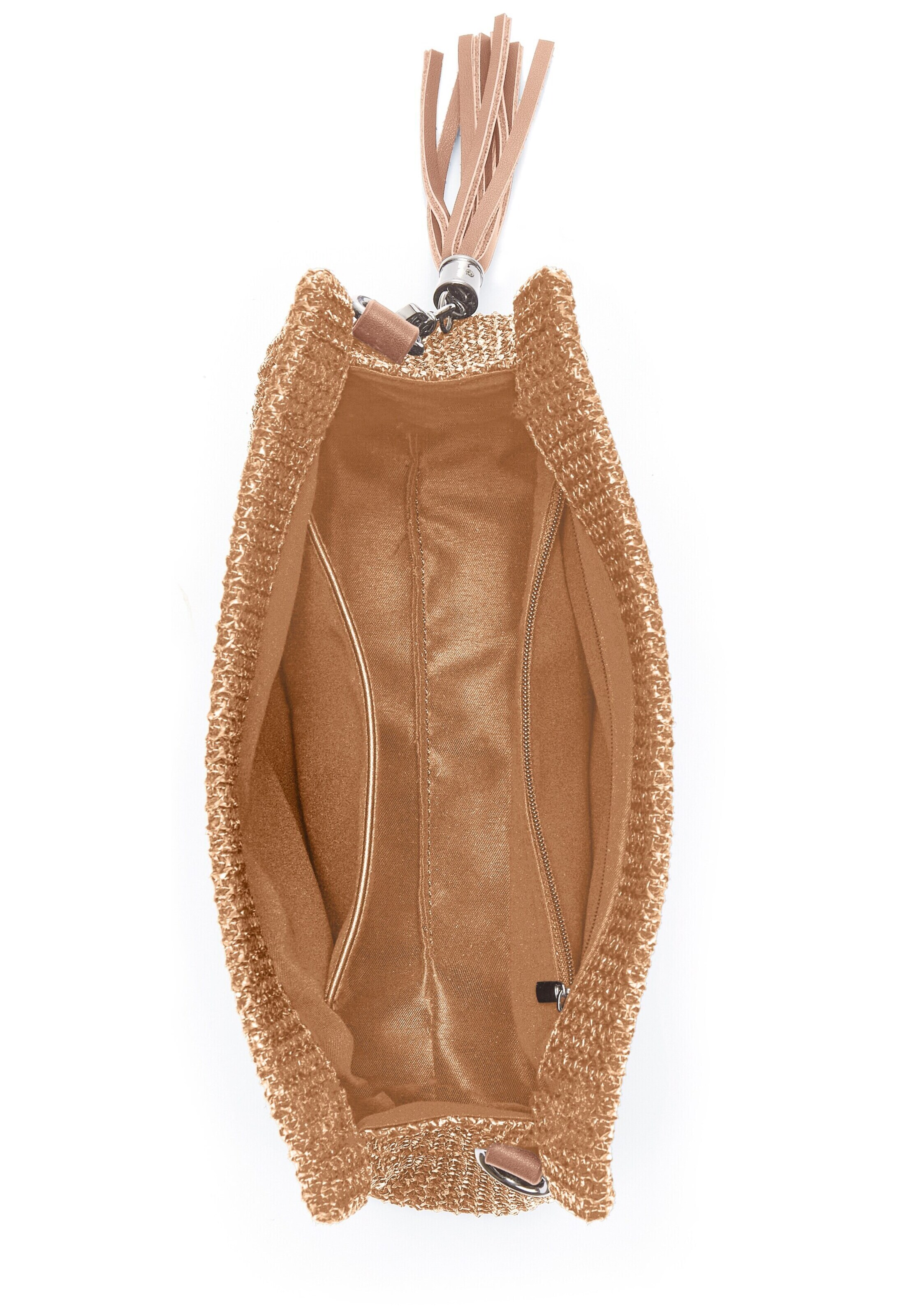 VIVANCE - Bolso de hombro en beige