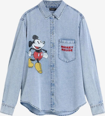 mėlyna Desigual Palaidinė 'Mickey Disney': priekis
