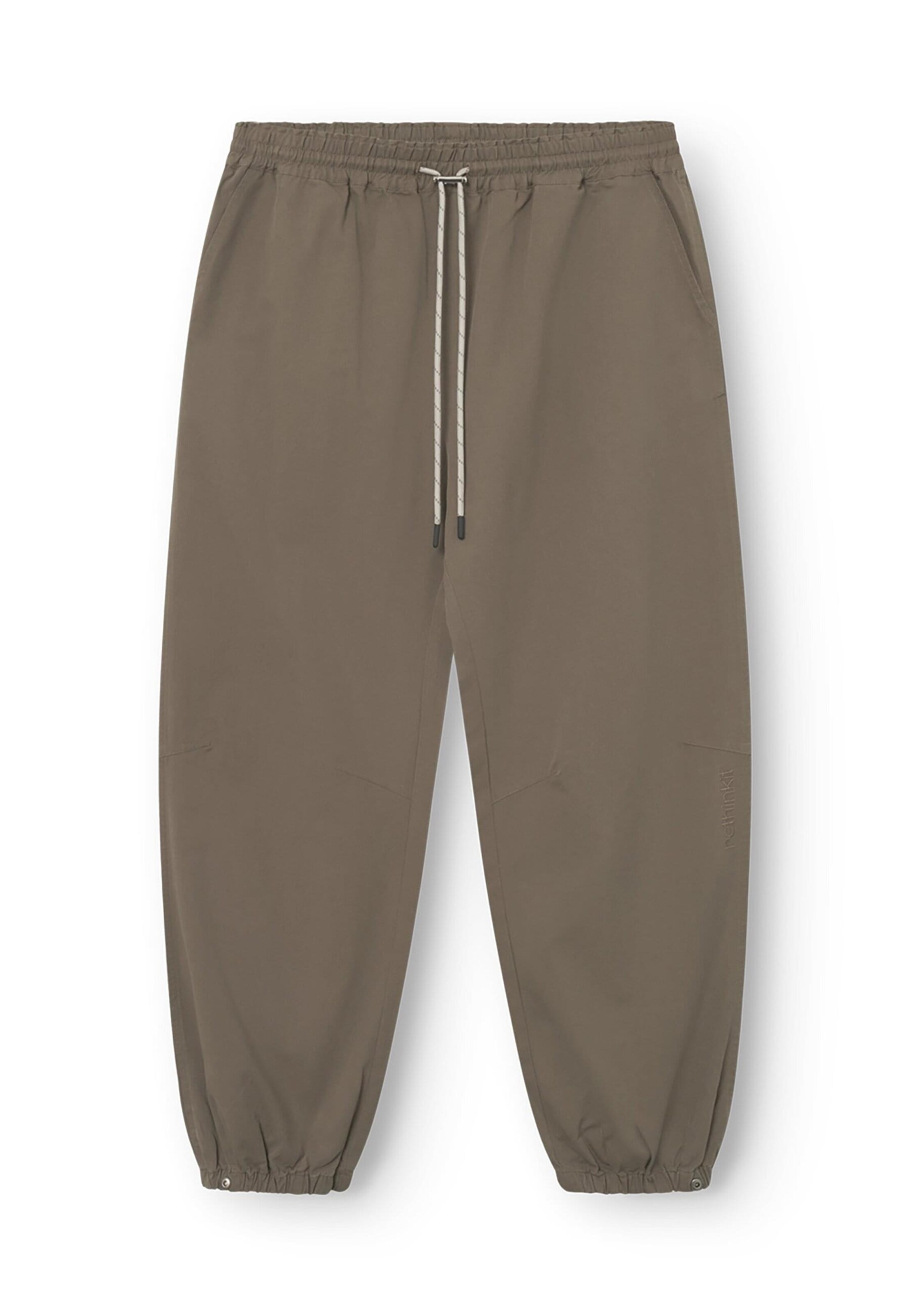 rethinkit studios Loose fit Trousers 'Palma Move' in Brown: front